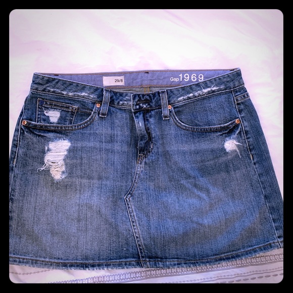 GAP Dresses & Skirts - Gap jean skirt GAP Dresses & Skirts - Gap jean skirt